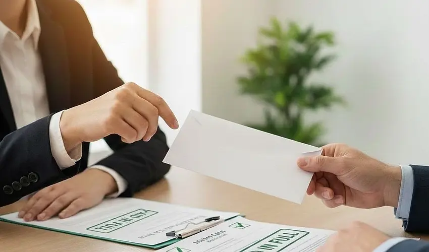 Business owner making early prepayment on business loan