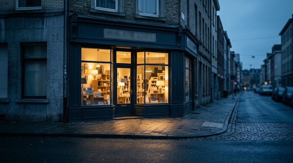 Independent shopfront representing business loans with ITIN number applicants
