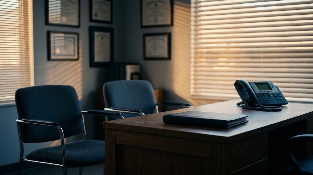 Independent insurance agency office, illustrating insurance agency loans for acquisitions and growth