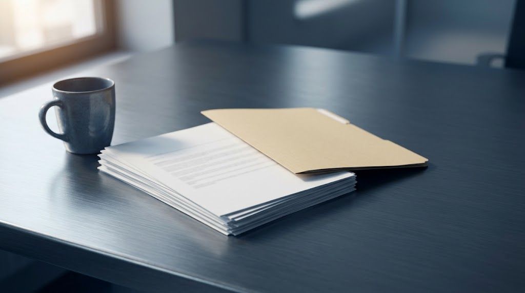 Invoice Factoring Rates: What It Costs and How Fees Are Calculated Business paperwork on a desk illustrating how invoice factoring rates and fees are calculated